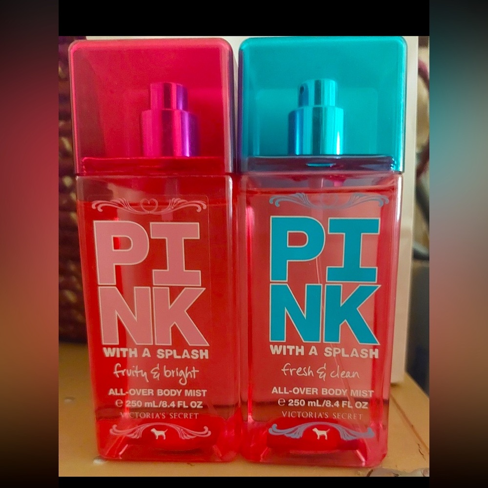 PINK WITH A SPLASH FRESH&CLEAN AND FRUITY&BRIGHT